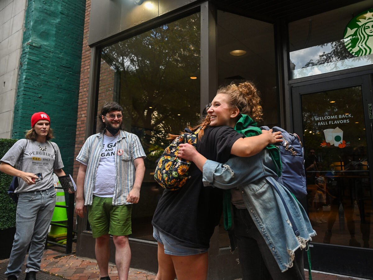 Starbucks workers stunned by breakthrough in their organizing effort
