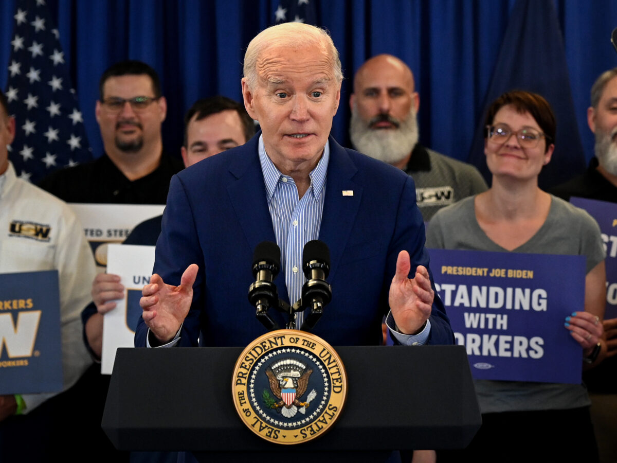 Biden in Pittsburgh: ‘American product and American workers, period’