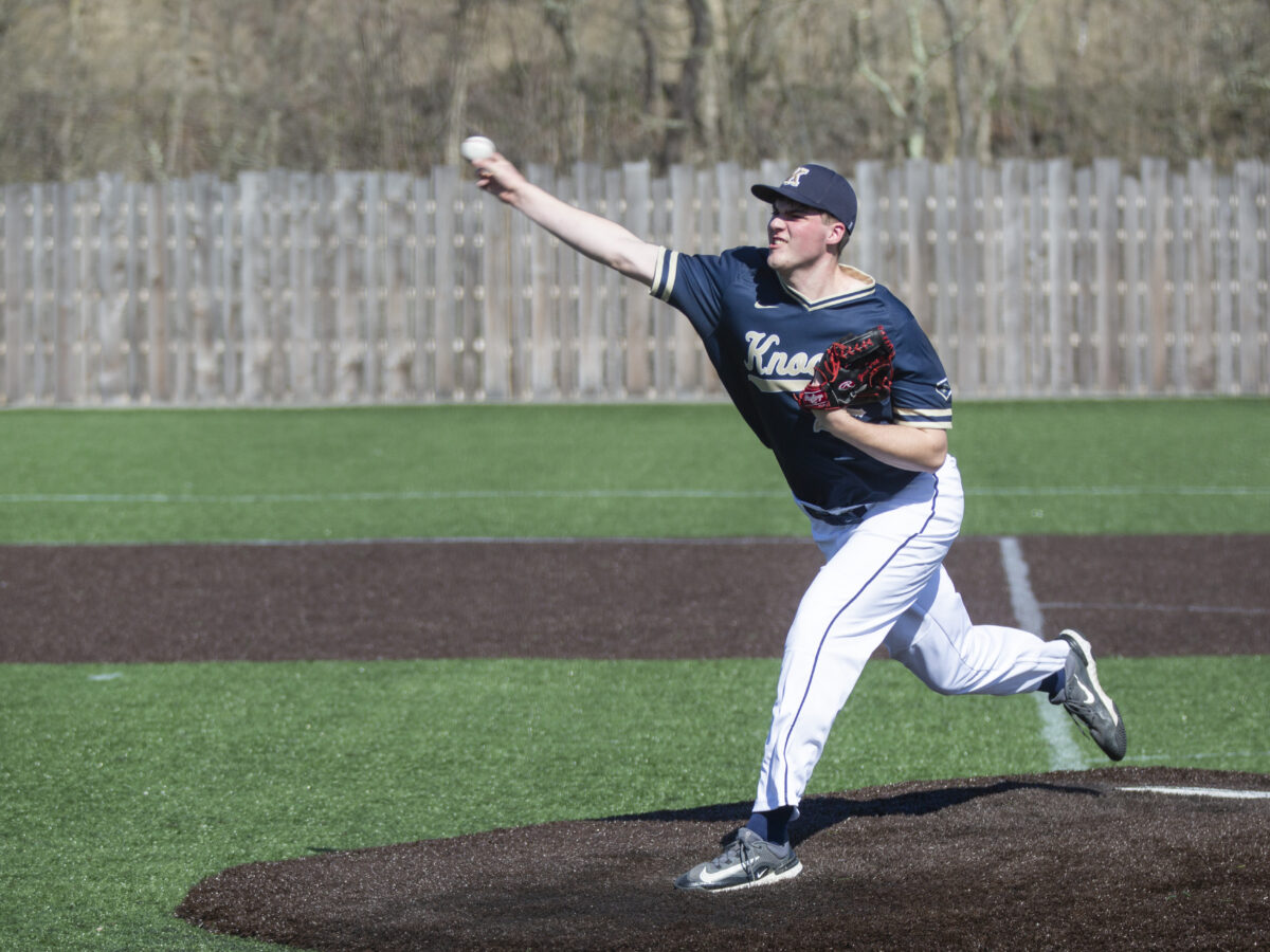 ‘Frames like that don’t exist in baseball’: At 7 feet, 250 pounds, Knoch sophomore pitcher Zane Pacek might be the biggest baseball player in WPIAL history … and ‘Big Country’ has talent, too