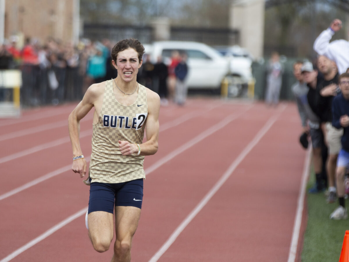 Butler Invitational: Butler distance phenom Drew Griffith comes up just short in quest for sub-4-minute mile