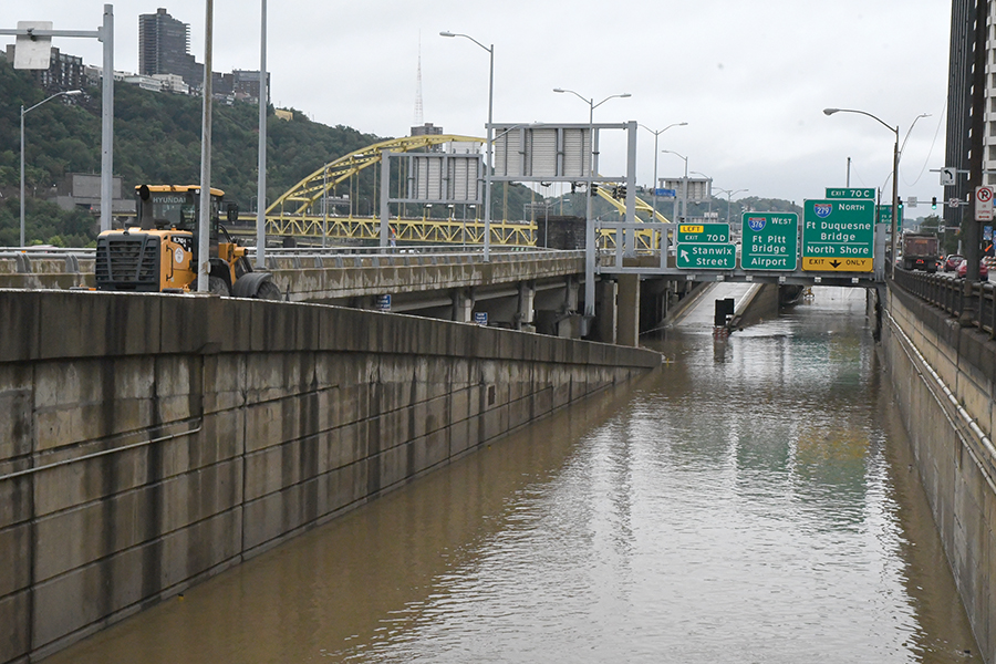 Second 'bathtub' grant won't fix Parkway East flooding before 2026 – Pittsburgh Union Progress