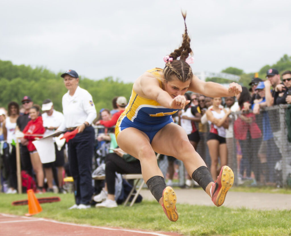 WPIAL Class 3A track and field championships: Canon-McMillan’s Rose Kuchera a golden girl once again, pushes career gold medal count to nine after long jump title