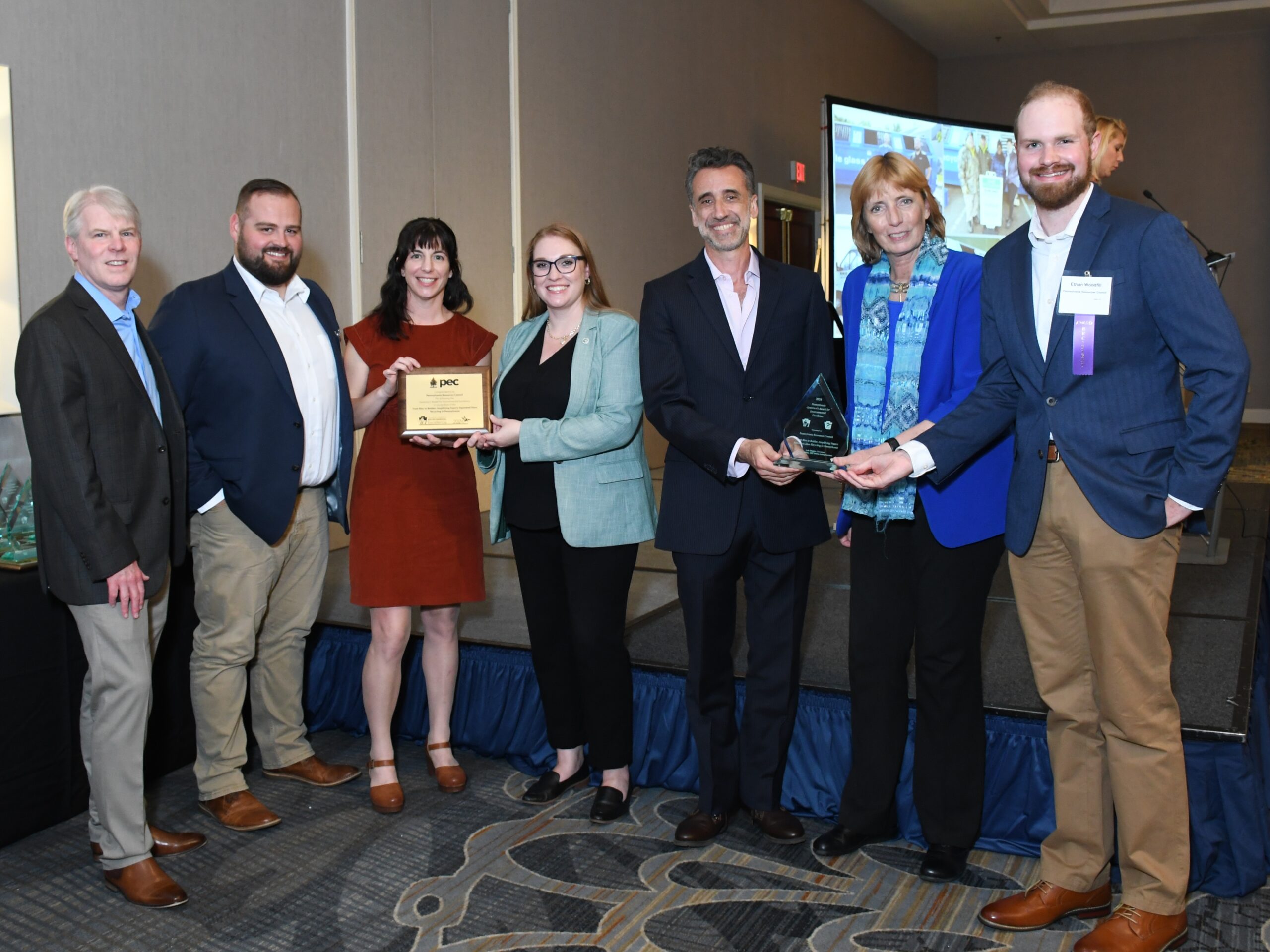 PRC glass recycling program earns Governor’s Award for Environmental Excellence