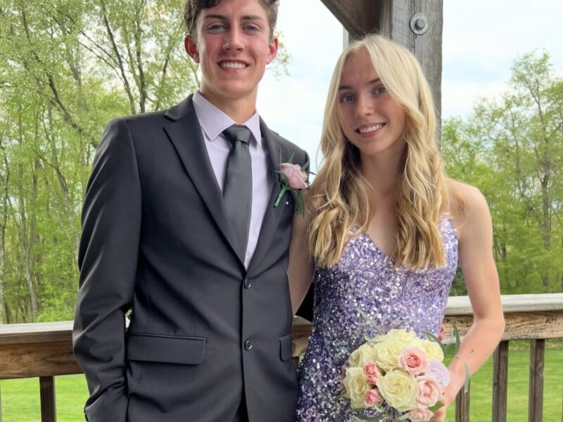Butler’s Drew Griffith and Mt. Lebanon’s Logan St. John Kletter are two of the nation’s top distance runners and … prom dates