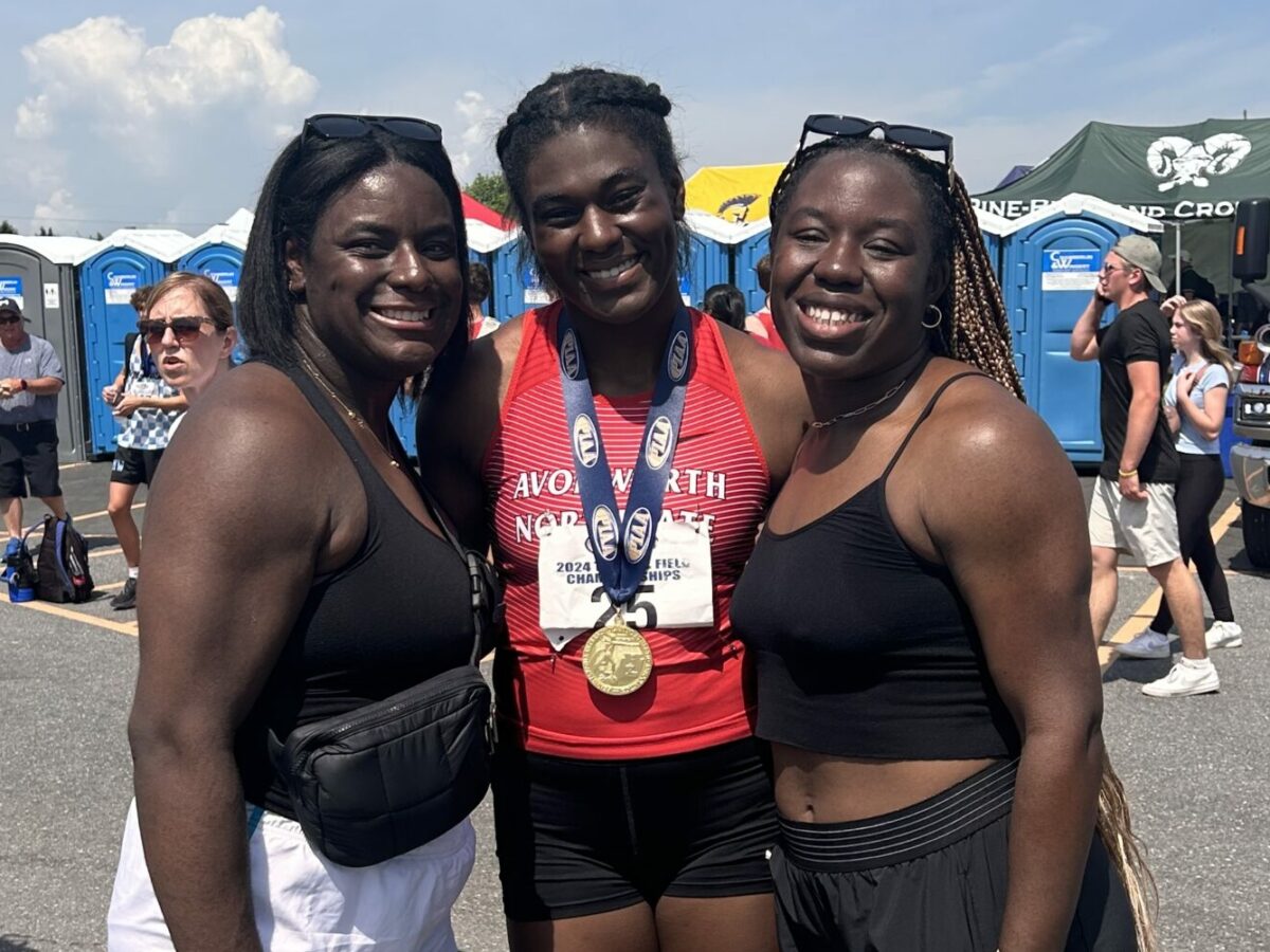 PIAA girls track and field championships: Avonworth’s Hayzes Robinson joins sisters Hunter and Hayden as PIAA 100-meter dash champions